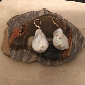 elegant pearl earrings